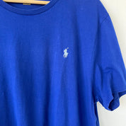 Polo Ralph Lauren blue cotton jersey t shirt