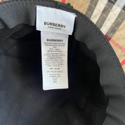 BURBERRY Checked cotton-blend twill bucket hat