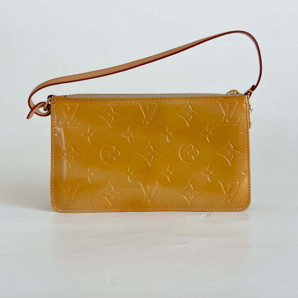 Louis Vuitton gold monogram vernis Lexington pochette