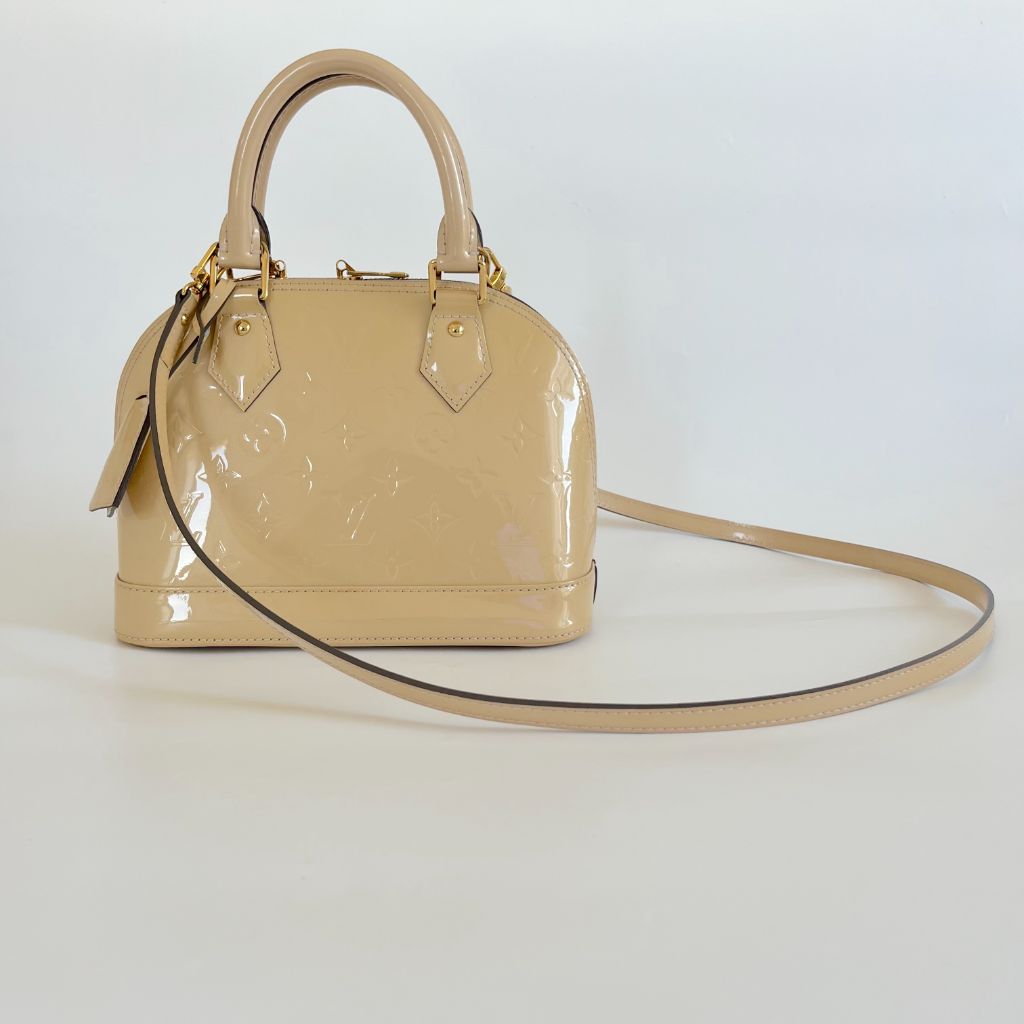 Louis Vuitton vernis monogram alma bb