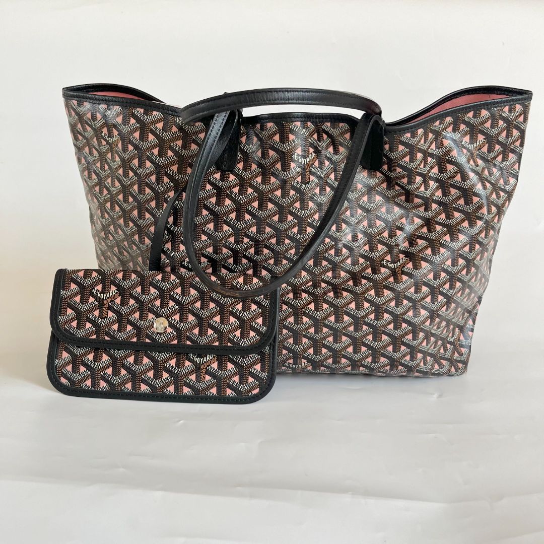 Goyard Limited Edition Claire Voie Rose Pink St Louis PM Tote Bag