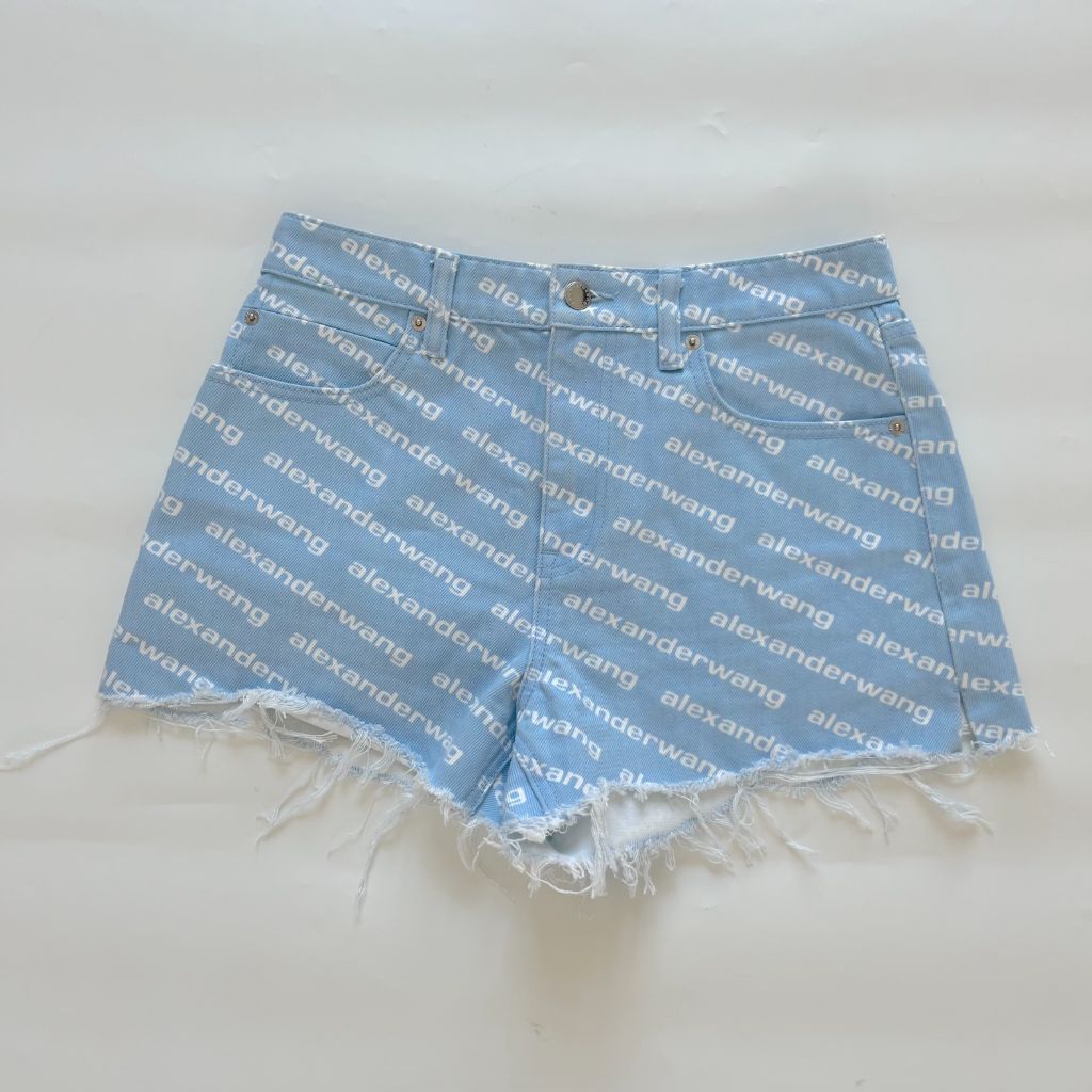 Alexander Wang Bite Logo Shorts