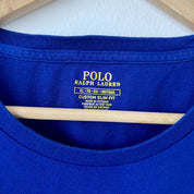 Polo Ralph Lauren blue cotton jersey t shirt