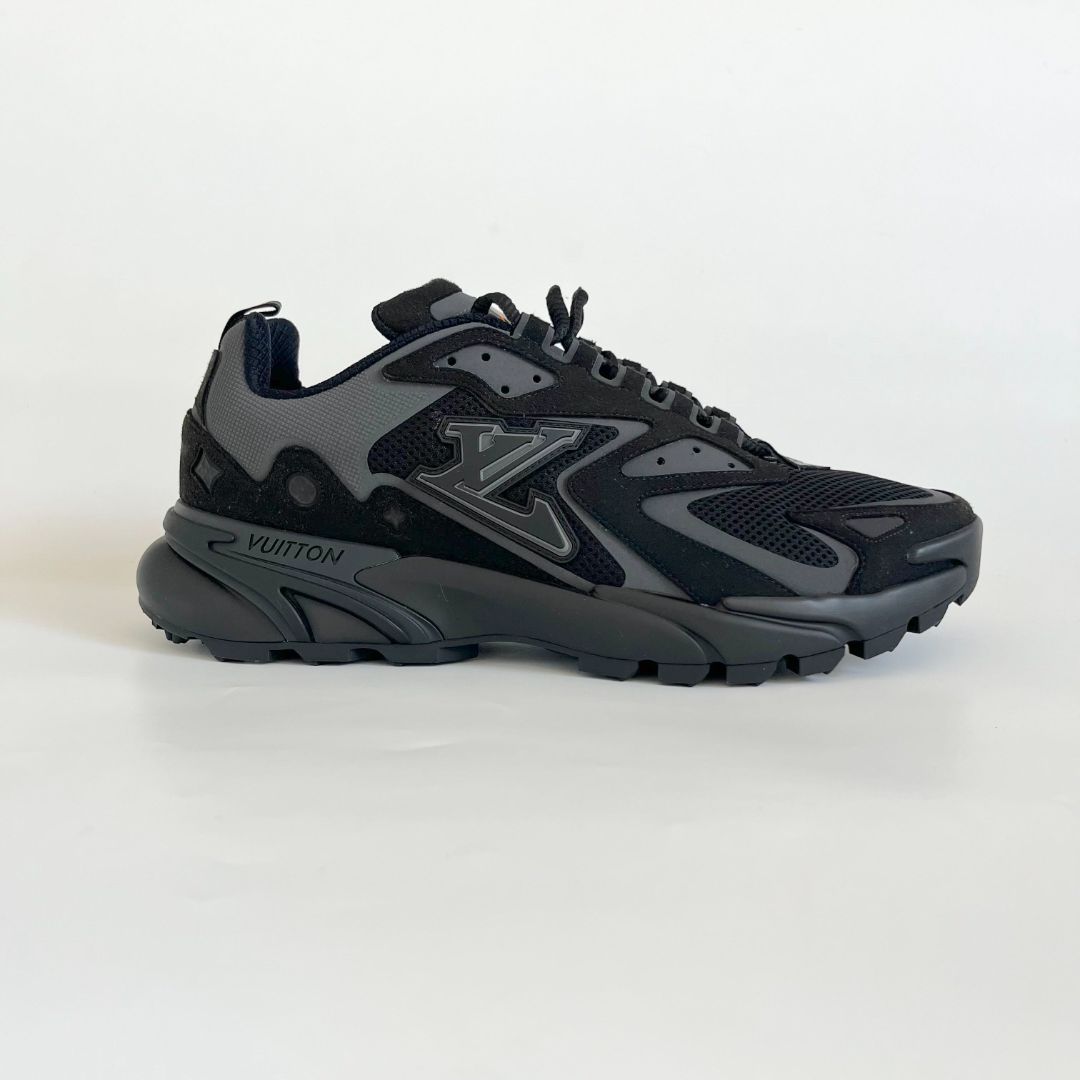 Louis Vuitton Runner Tatic Black Sneakers, size UK9 - BOPF