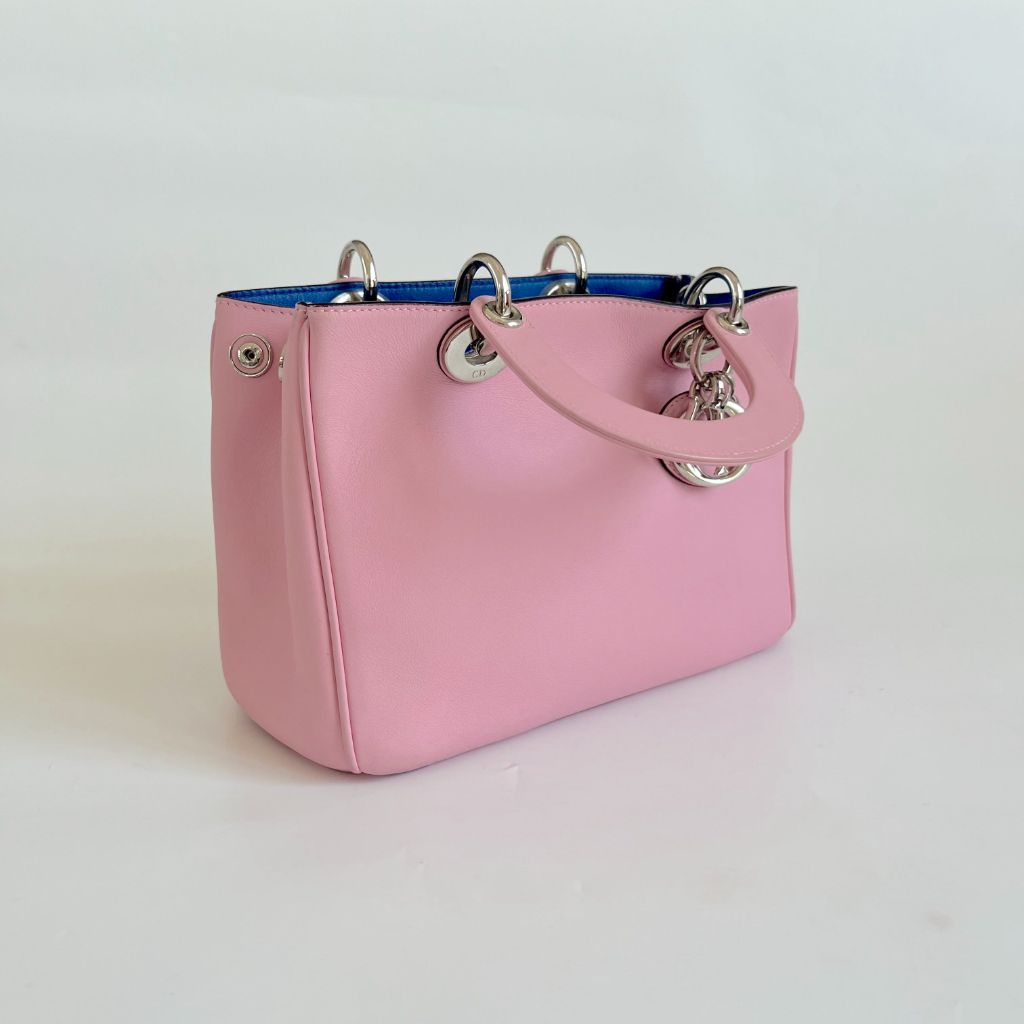 ✨Authentic Christian Dior Y2K Diorissimo Girly Pink Monogram Trotter Clutch  Bag | eBay