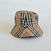 BURBERRY Checked cotton-blend twill bucket hat