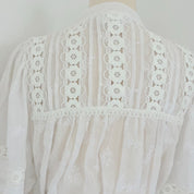 Zimmermann White embroidered Belt Dress