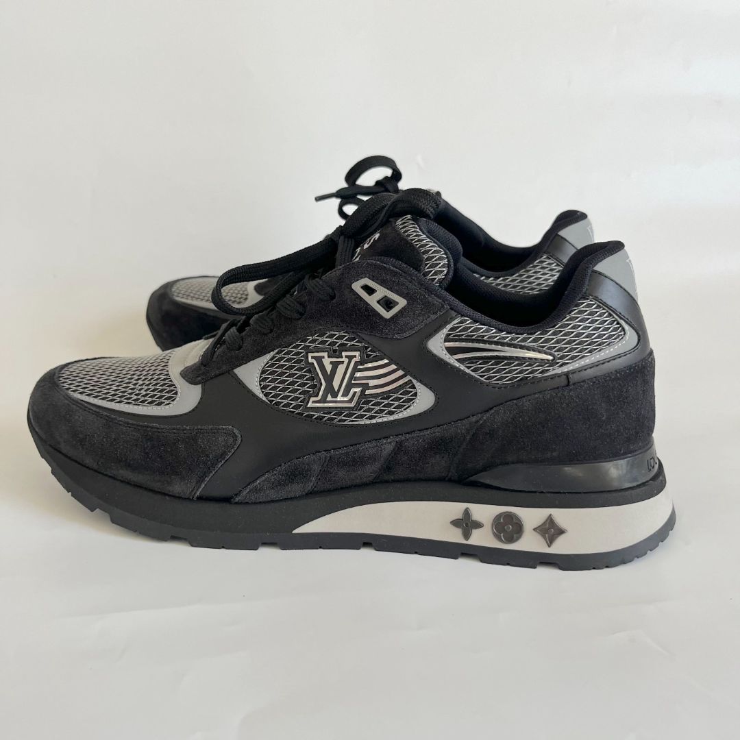 Louis Vuitton Run Away Suede Black Low Top Sneakers - Sneak in Peace