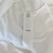 Celine Triomphe Classic T shirt in cotton jersey