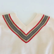 Burberry Ivory sweater Merino wool, childrens 6 years