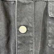 BALMAIN SIGNATURE BACK LOGO DENIM JACKET