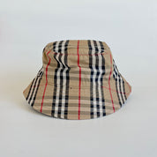 BURBERRY Checked cotton-blend twill bucket hat