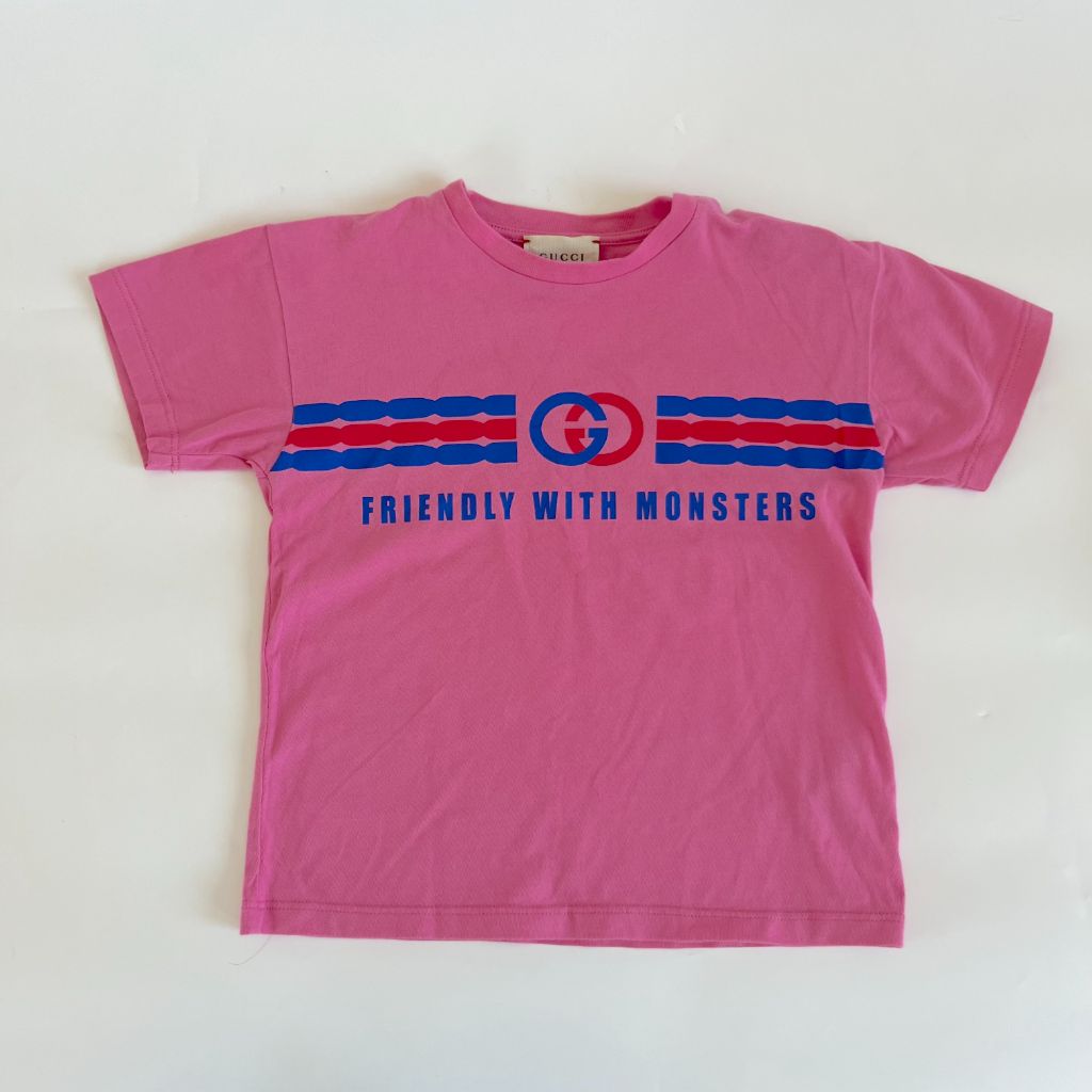 pink gucci t shirt baby
