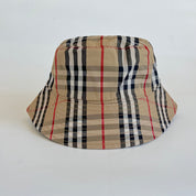 BURBERRY Checked cotton-blend twill bucket hat