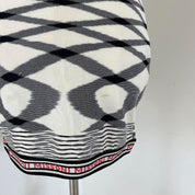 Missoni Mare stretch mini zig zag print dress