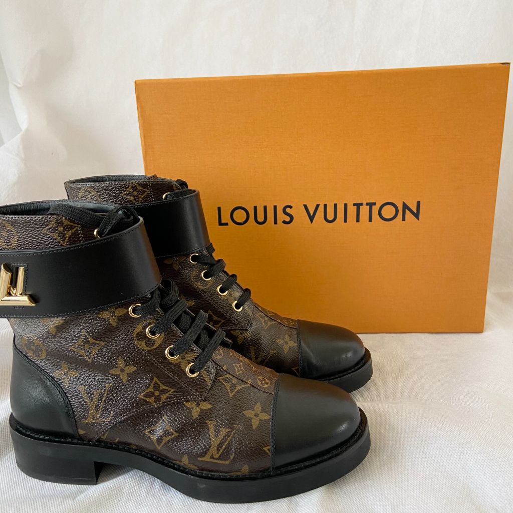 Louis Vuitton Monogram Canvas and Leather Wonderland Ranger Ankle