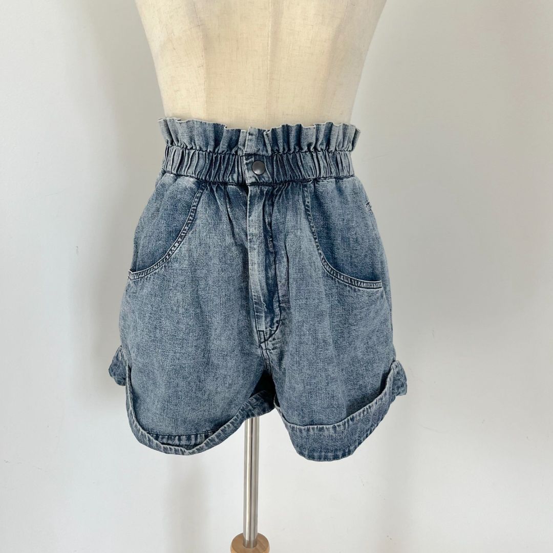 Isabel Marant high waisted denim shorts