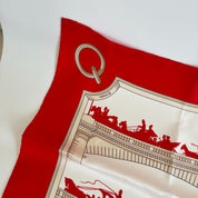 Hermès Printed Silk Scarf