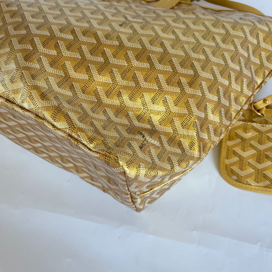 Goyard Saint Louis Gold Metallic PM Limited Edition 2021 Tote Bag