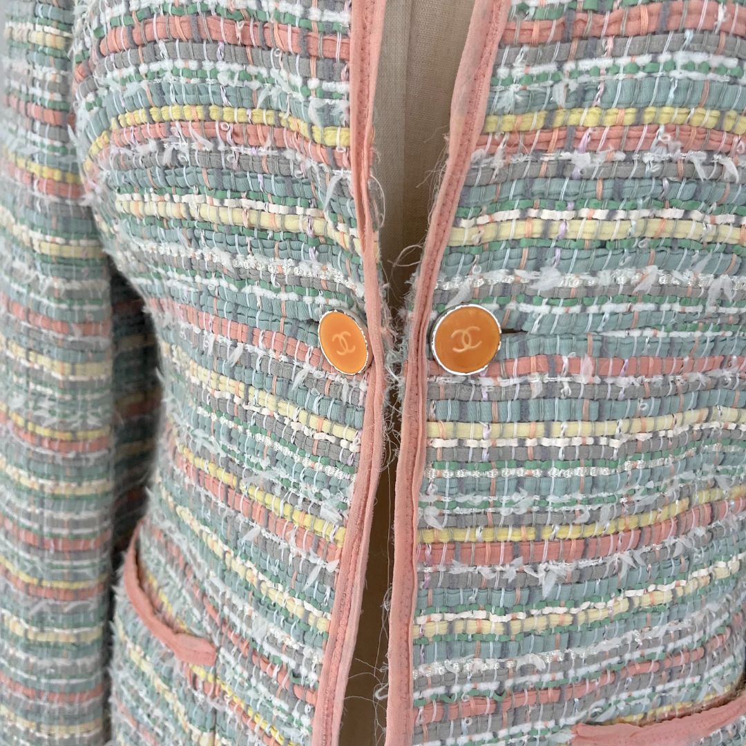 Chanel Lesage Tweed Jacket, size 40