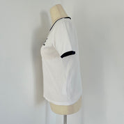 Celine Triomphe Classic T shirt in cotton jersey