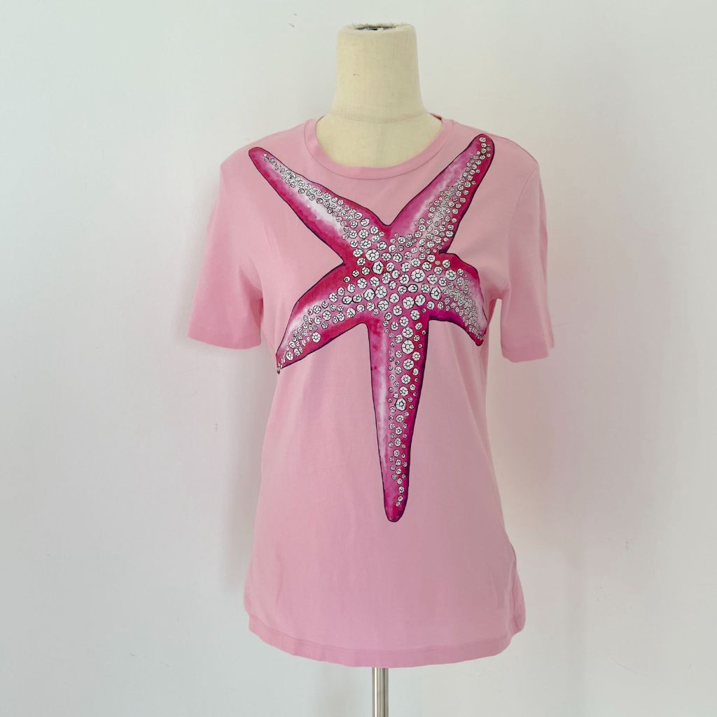 Versace Starfish print T-shirt
