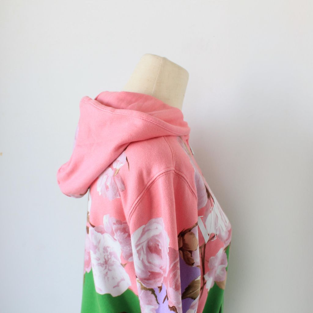 Pink Off White Flower Shop Hoodie Shop Off White Pink Floral