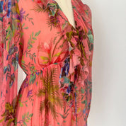 Zimmermann Tropicana Flutter Playsuit in Silk