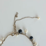 Chanel Pearl, Black Pearl and charm necklace