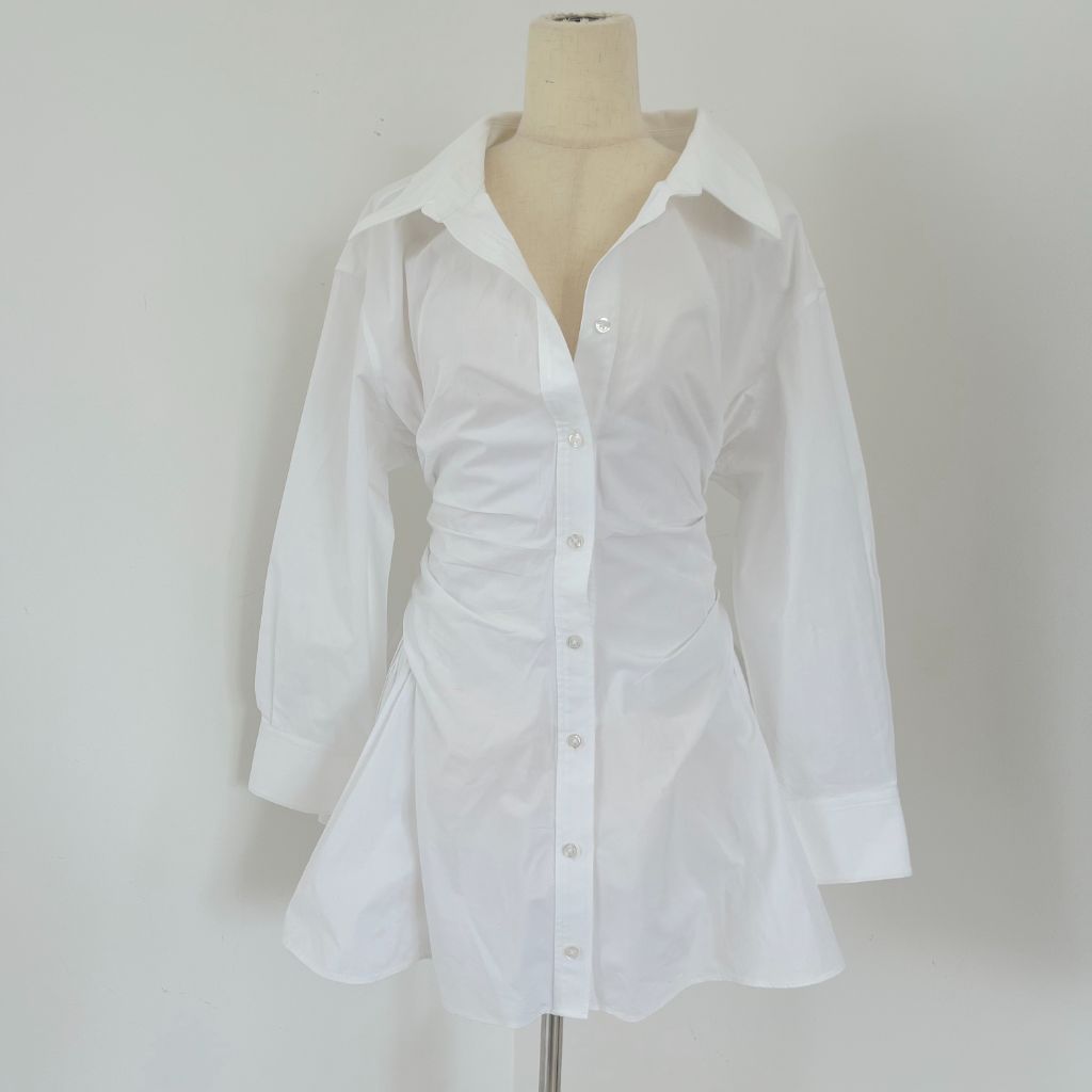 Alexander Wang White Shirt Dress - BOPF