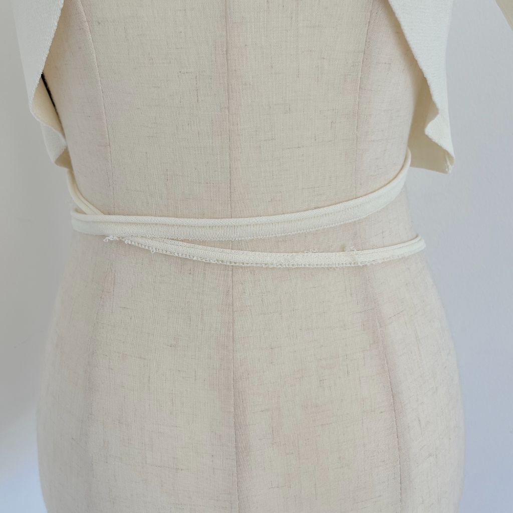 Jacquemus Wrap Crop Top