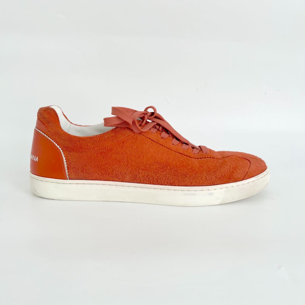 Dolce & Gabbana Suede Lace Up Sneakers, UK9