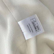Chanel 2022 Cruise Black and White Silk Jacket