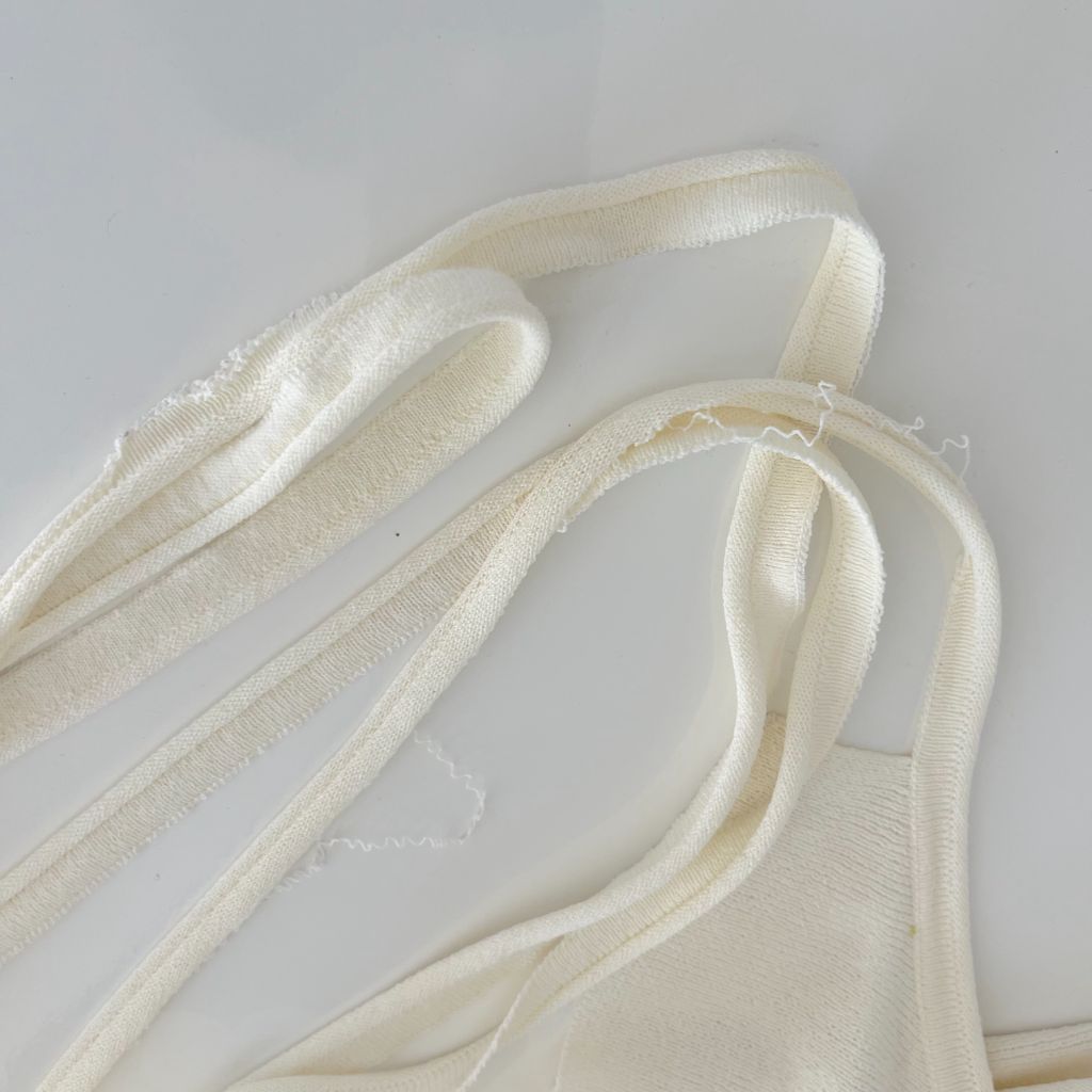 Jacquemus Wrap Crop Top