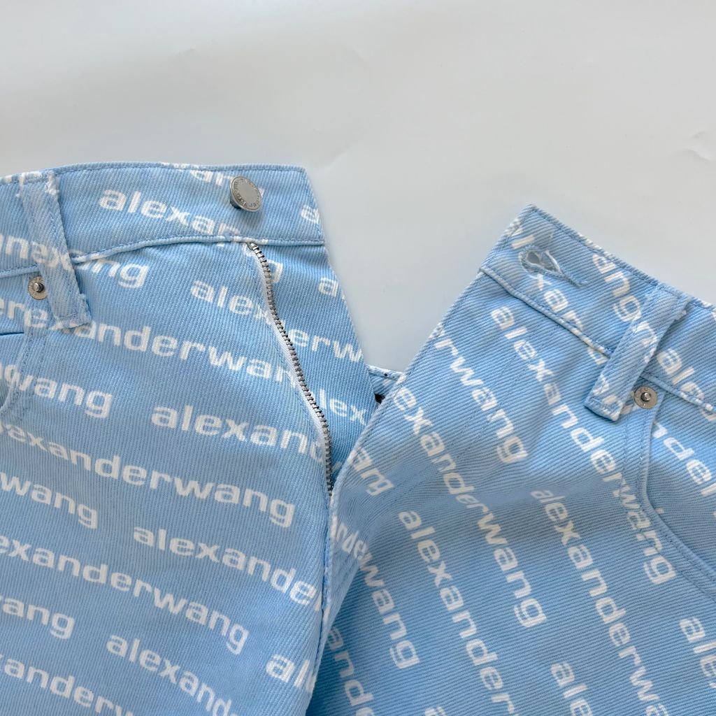 Alexander Wang Bite Logo Shorts