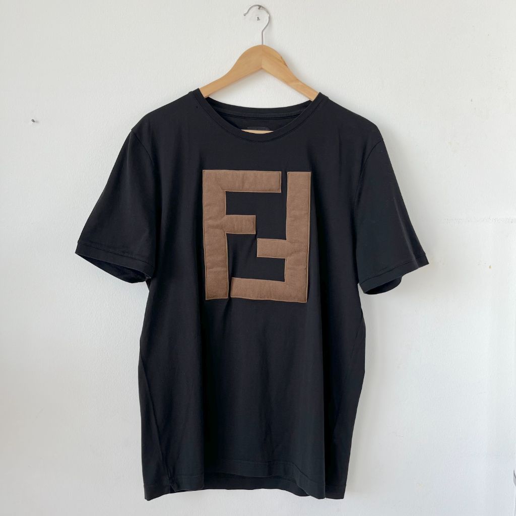 Fendi Mens Cotton FF T Shirt - BOPF | Business of Fashion