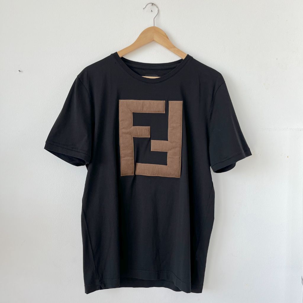 Fendi men's logo shirt Clearance