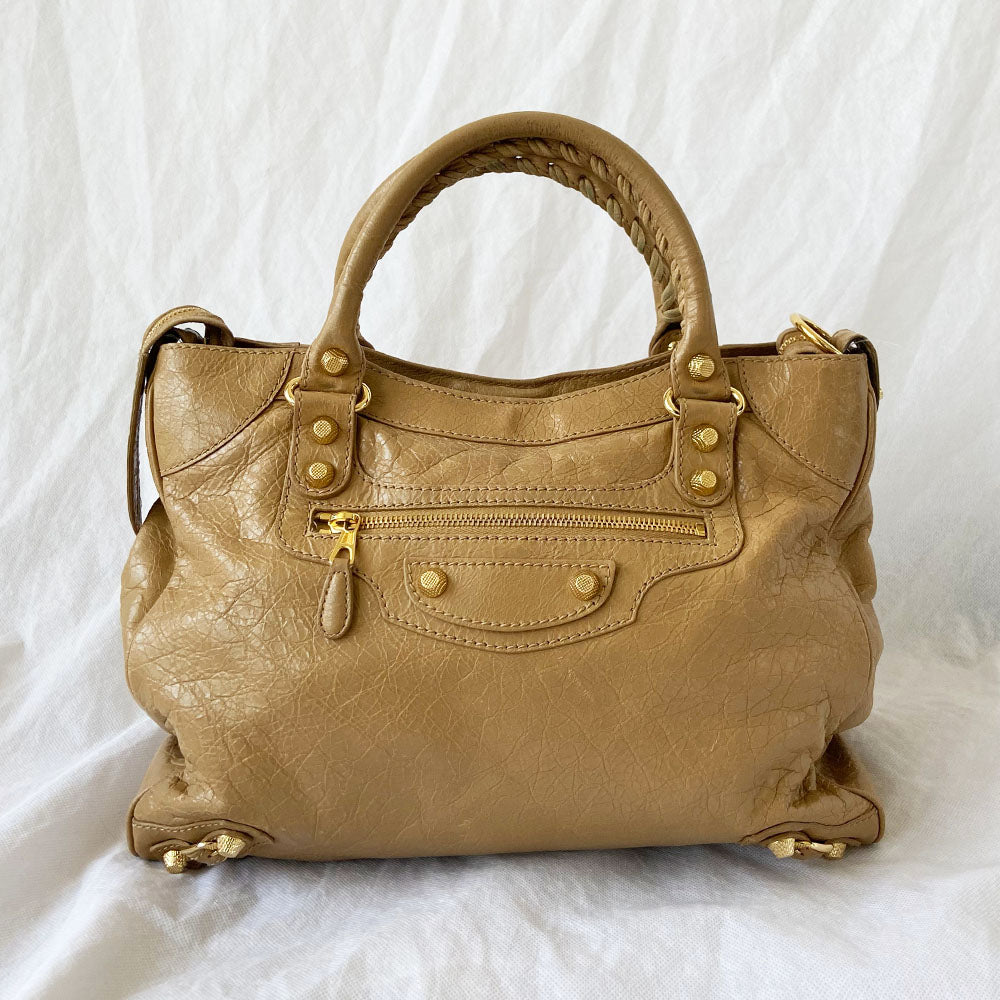 Balenciaga Classic Velo Tan City Bag BOPF Business of Preloved Fashion