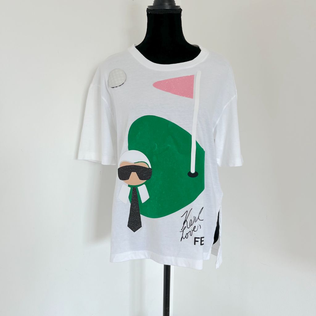 Fendi Karl Lagerfield T-Shirt