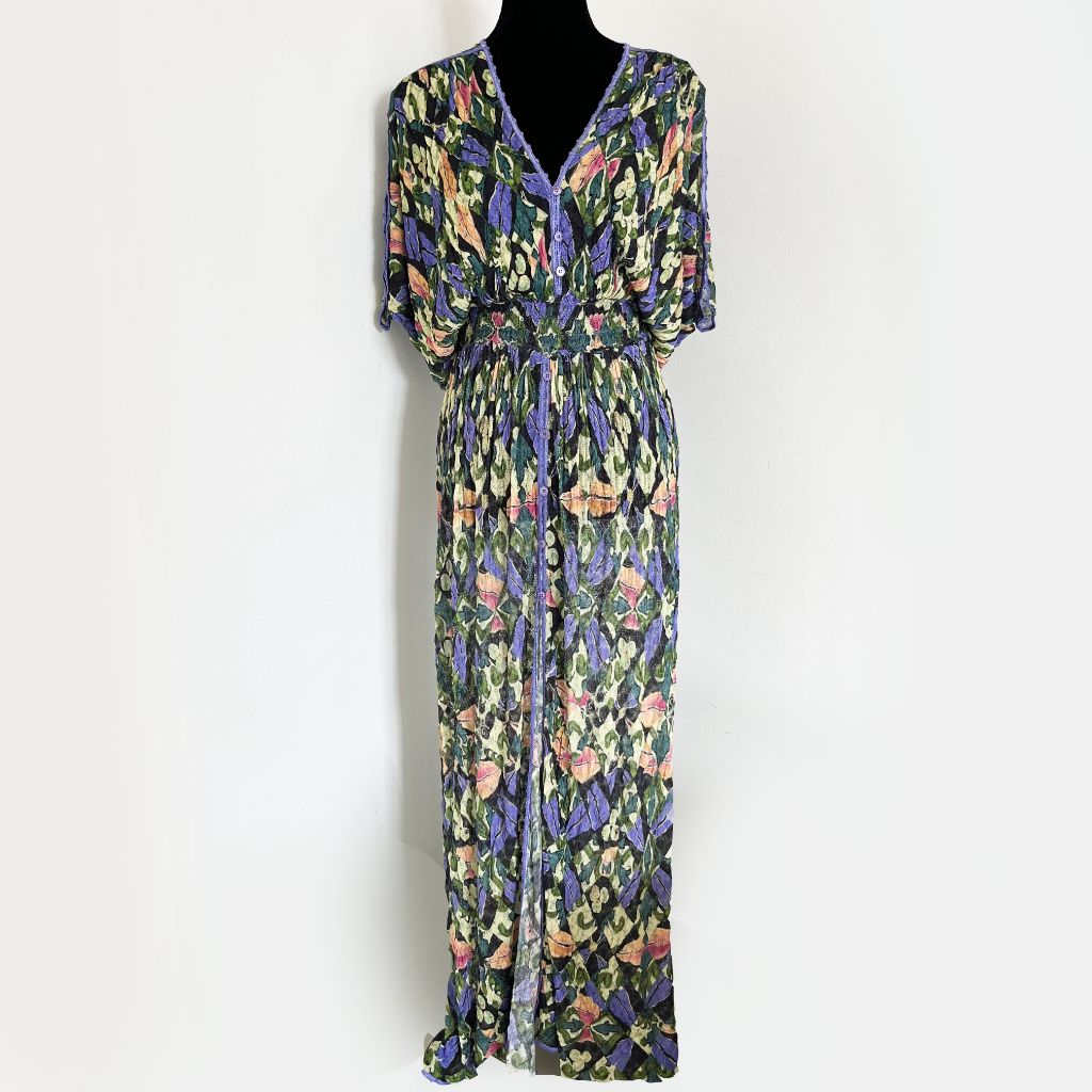 Missoni Mare multicolor button down knitted multicolor dress