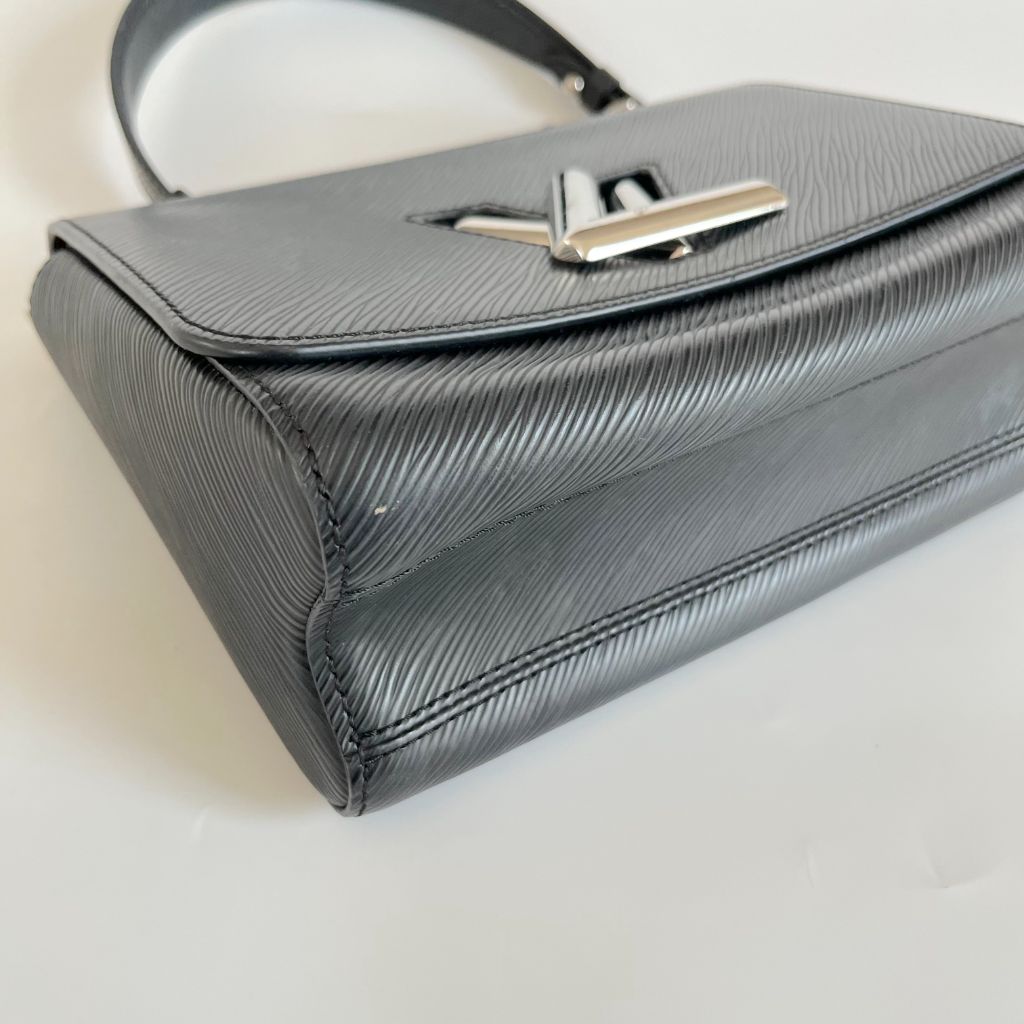 Louis Vuitton Epi Leather Love Lock Twist MM Bag M52891 Black 2019