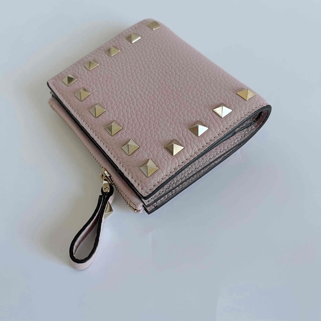 Valentino Rockstud bi-fold wallet