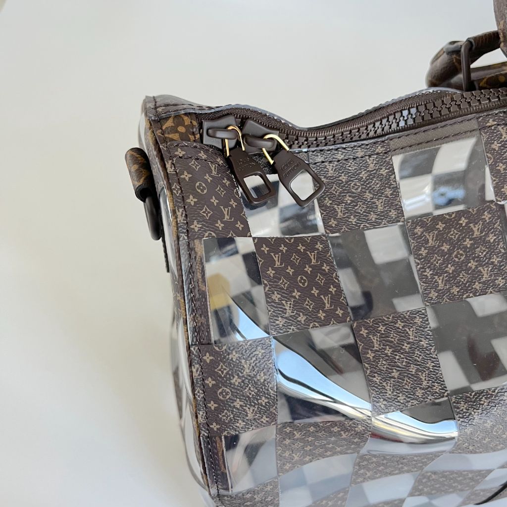 Louis Vuitton 'Monogram Chess'  Keepall 50 Bag