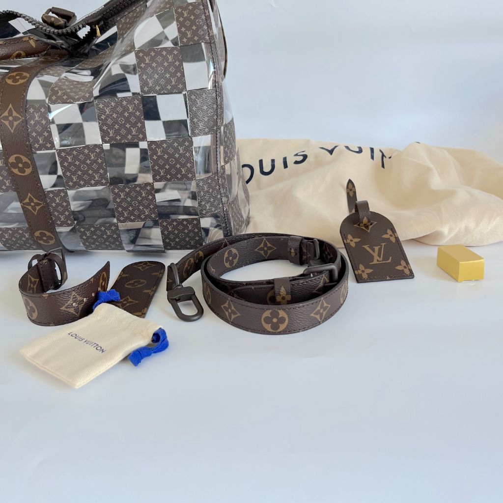 Louis Vuitton 'Monogram Chess'  Keepall 50 Bag