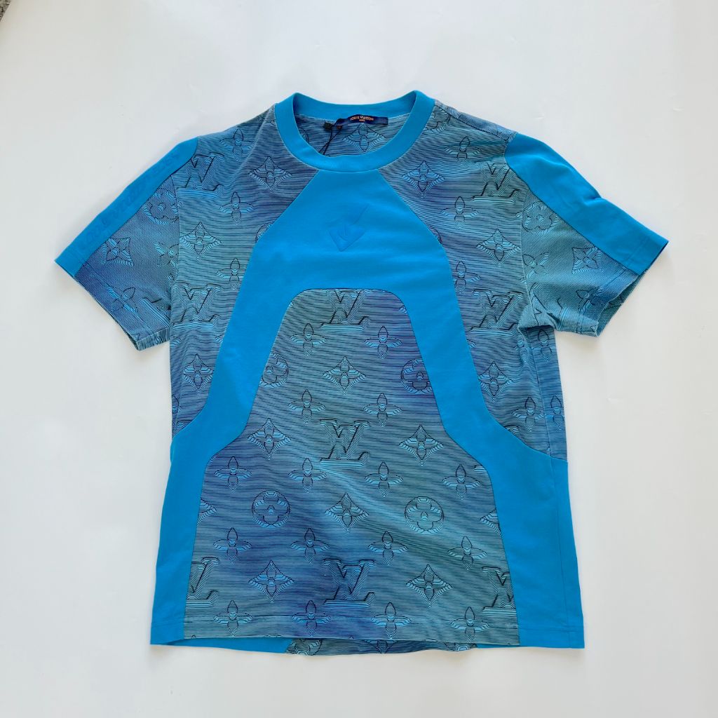 Louis Vuitton Monogram Blue T-shirt