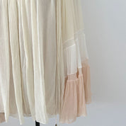 Chloe Pleated Oversized Tassel Top