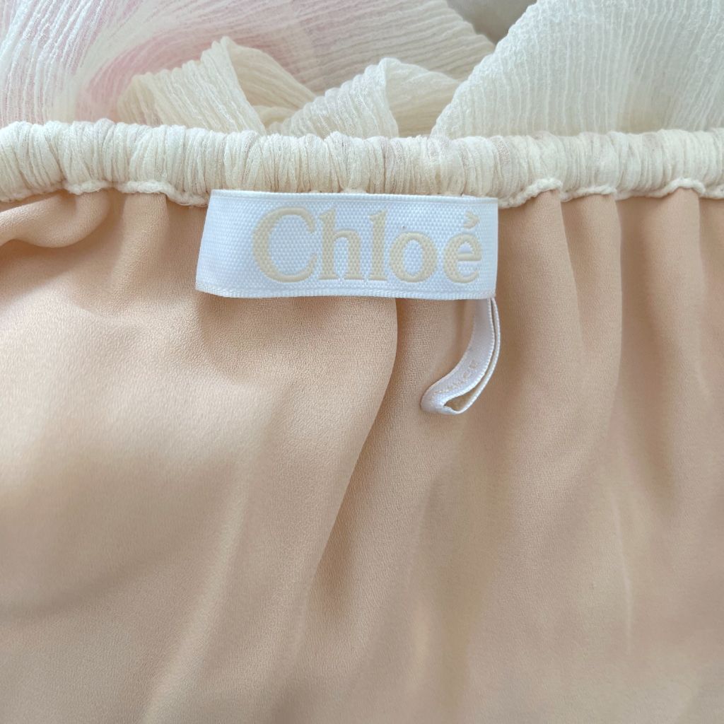 Chloe Pleated Oversized Tassel Top