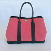 Hermes Canvas and Negonda Leather Garden Party TPM Bag