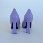 Versace Medusa chain pumps, 37.5
