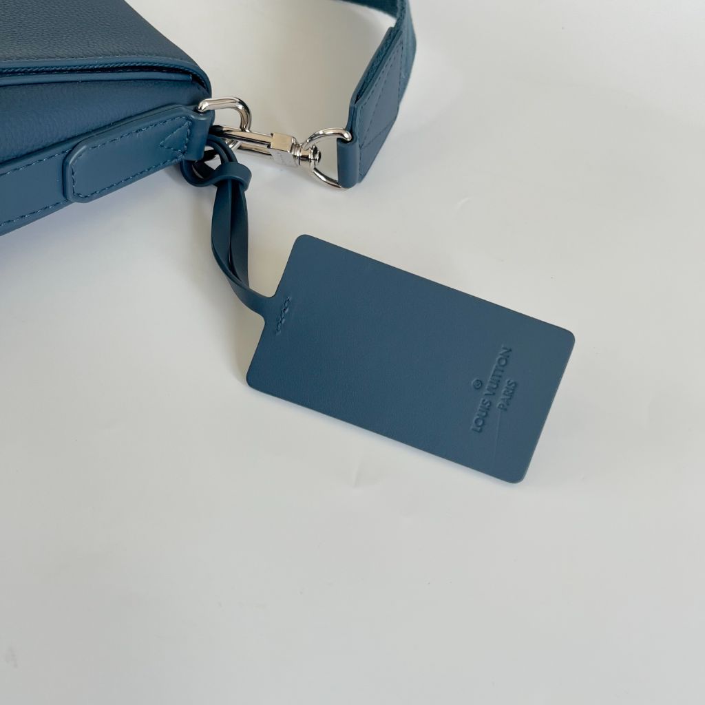 Louis Vuitton Blue Men's Messenger Bags for sale